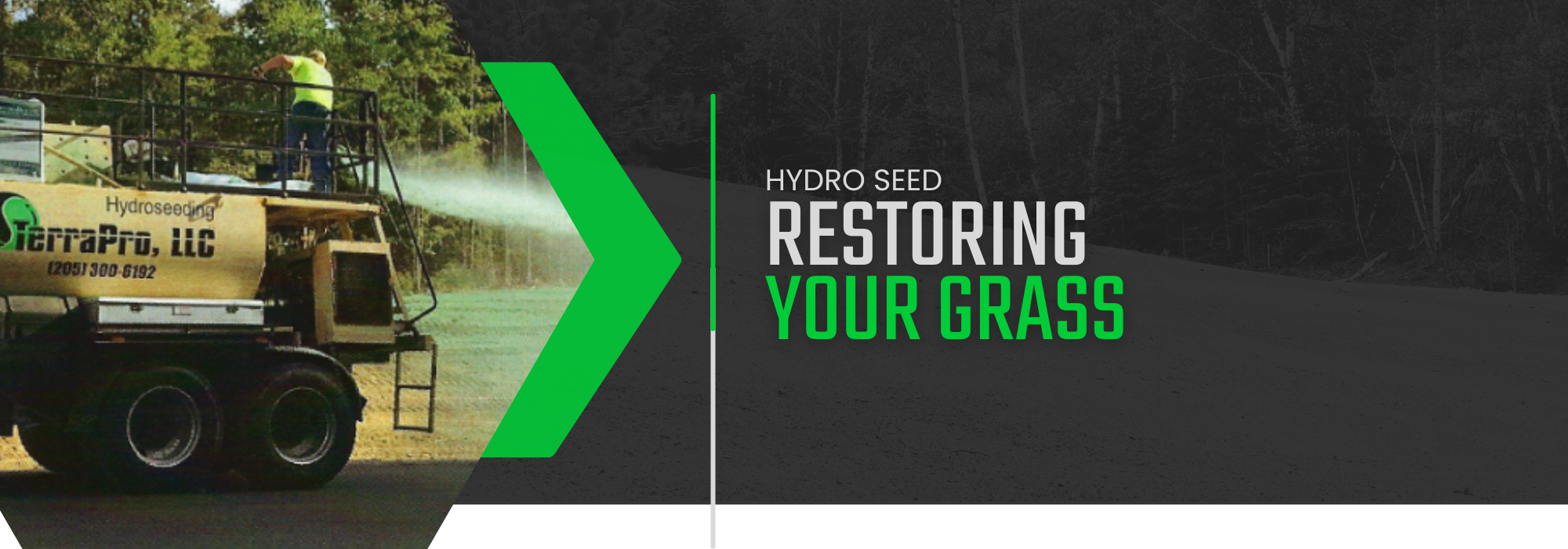 Hydroseeding services 